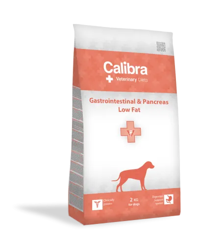 Calibra VD Dog Gastrointestinal&Pancreas Low Fat 2kg