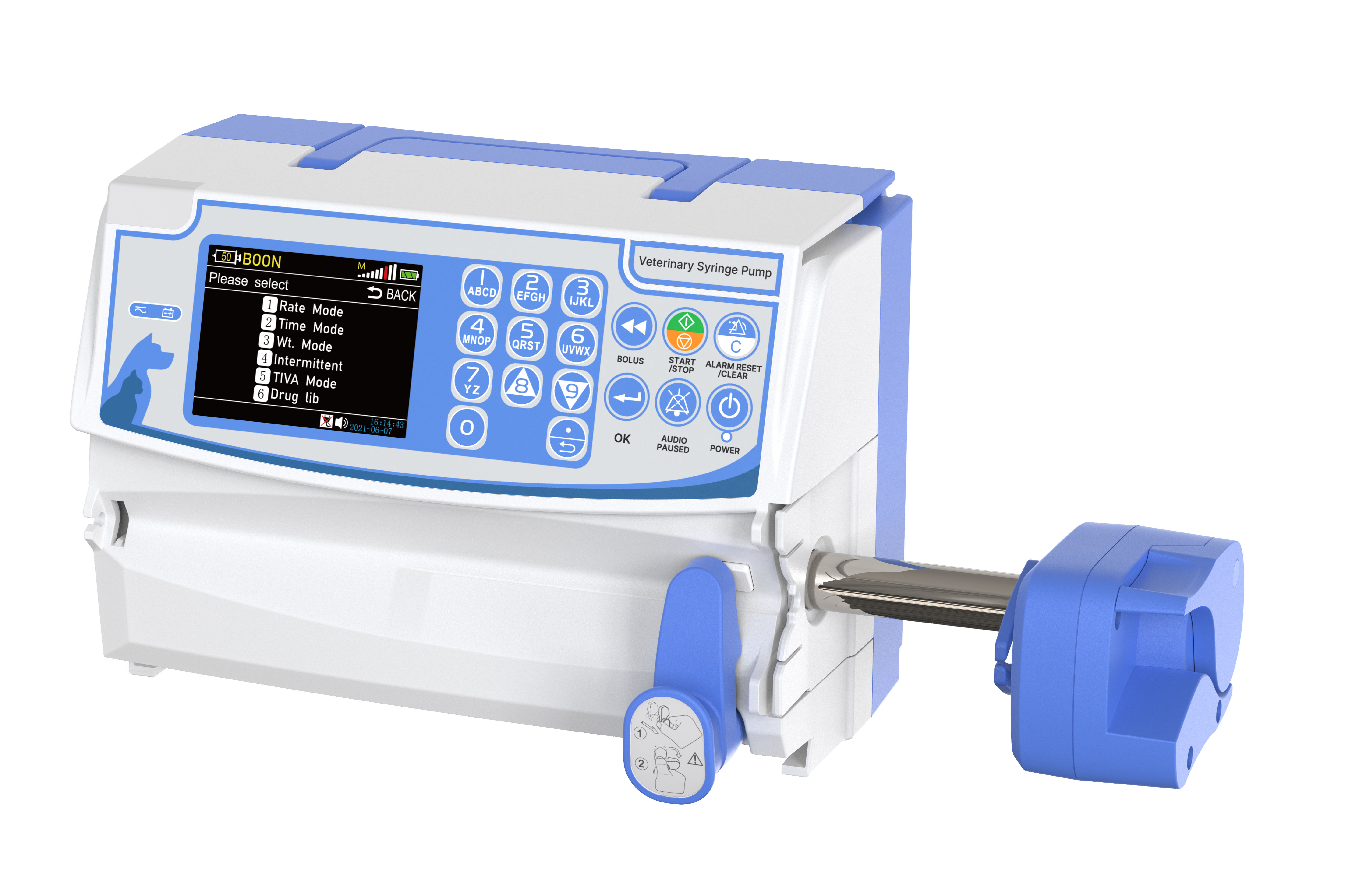 مضخة حقنة IVET HK400III Vet TCI