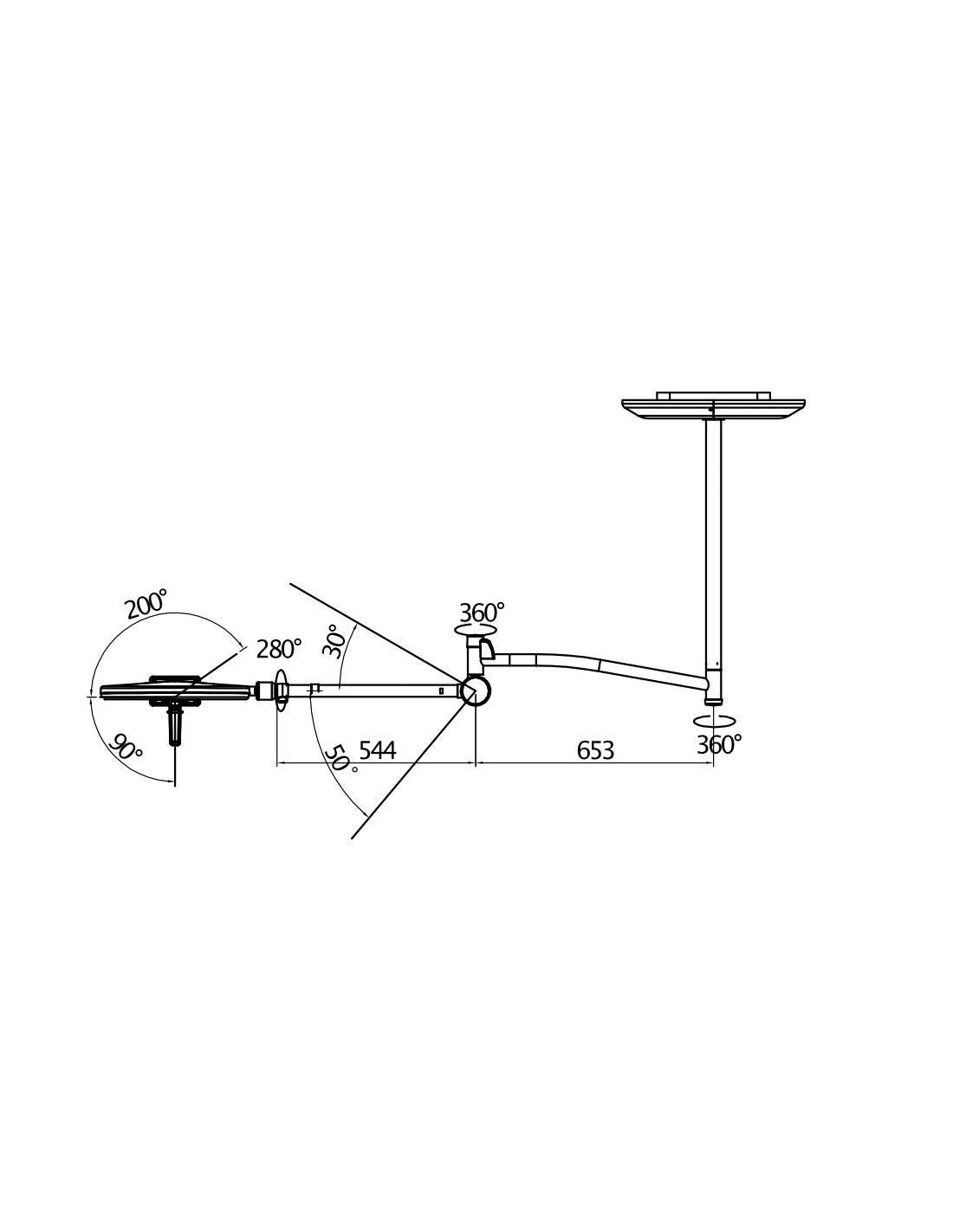 iVet - S300 ضوء الفحص المزدوج (سقف)