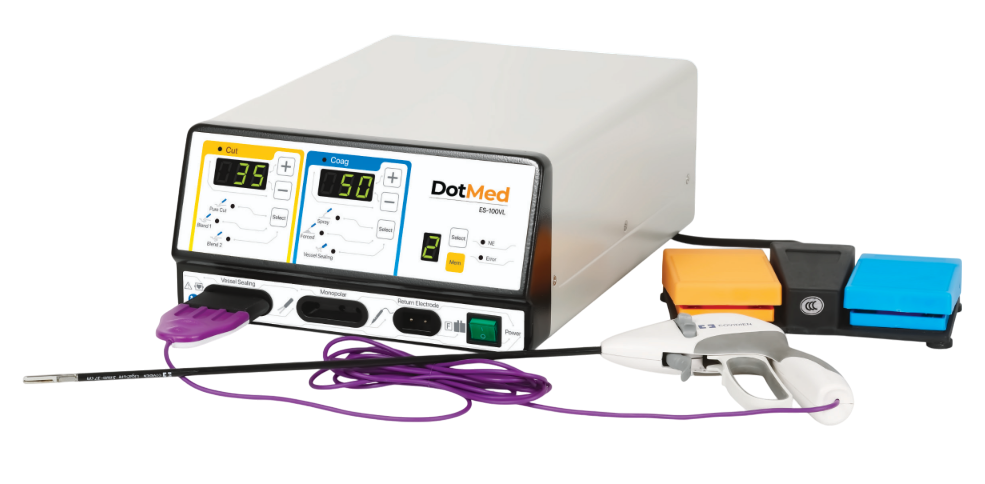 ES-100VL 2 in 1 Monopolar and Vessel Sealer Generator