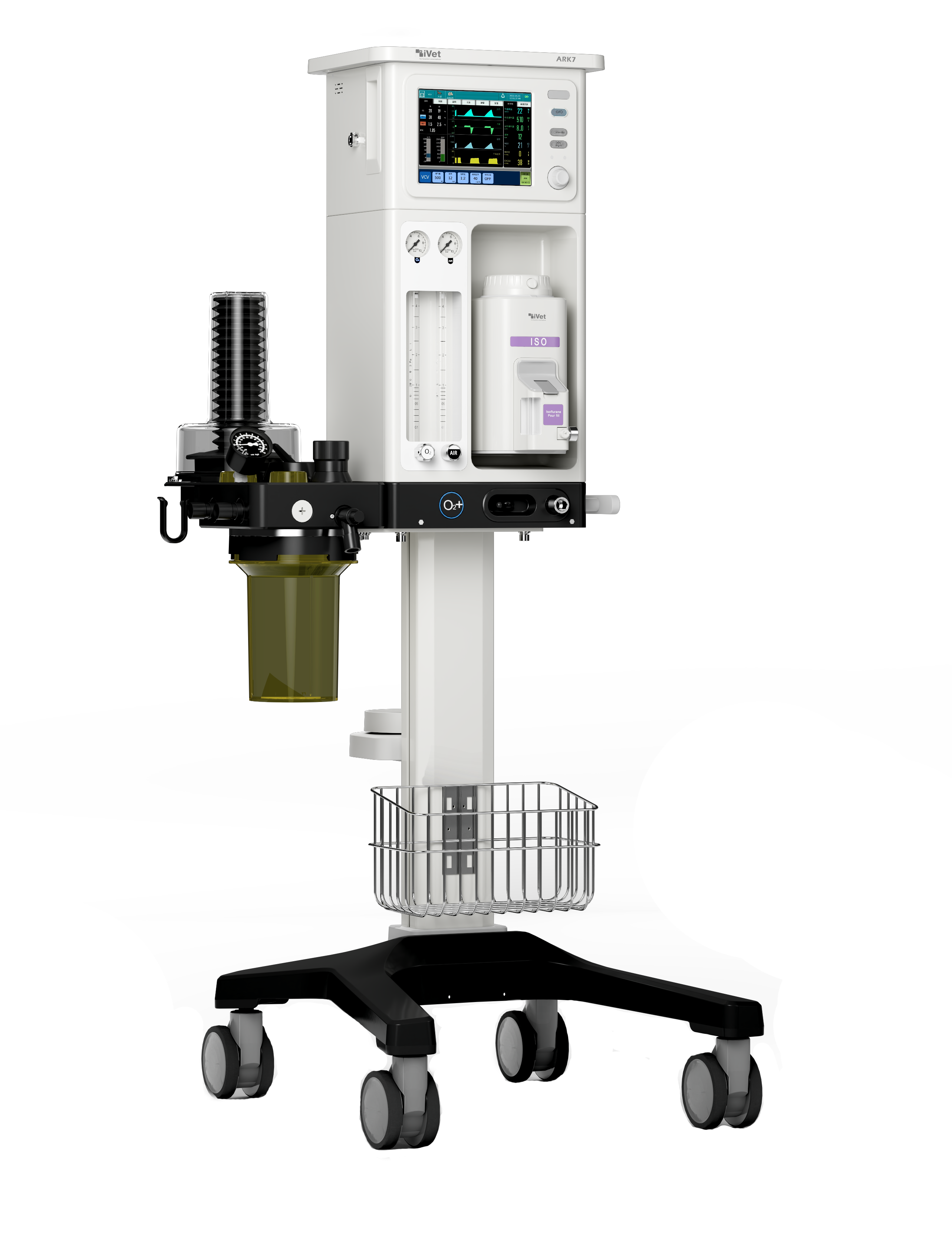 iVet  ARK 7 Anesthesia machine with ventilator