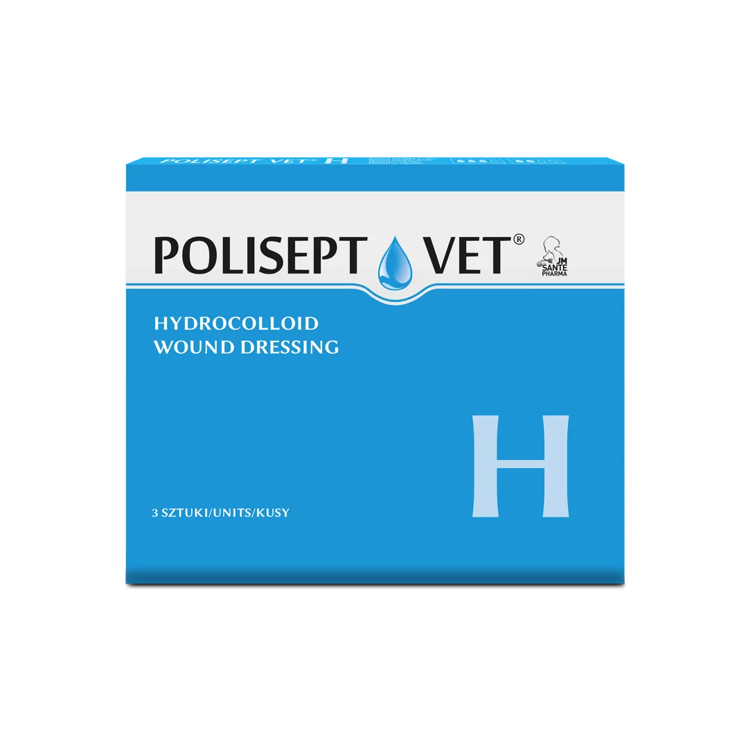 POLISEPT VET - ضمادات الجروح الغروانية المائية على شكل H