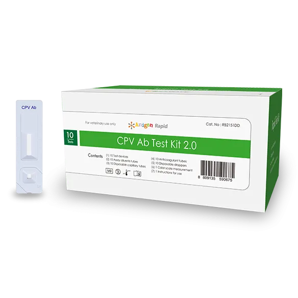 BioNote Anigen Rapid CPV Ab Test Kit 2.0 | 10 Tests