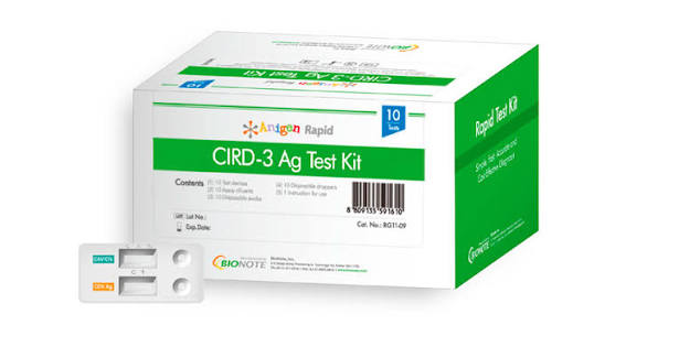 BIONOTE Anigen Rapid CIRD-3 Ag Test Kit