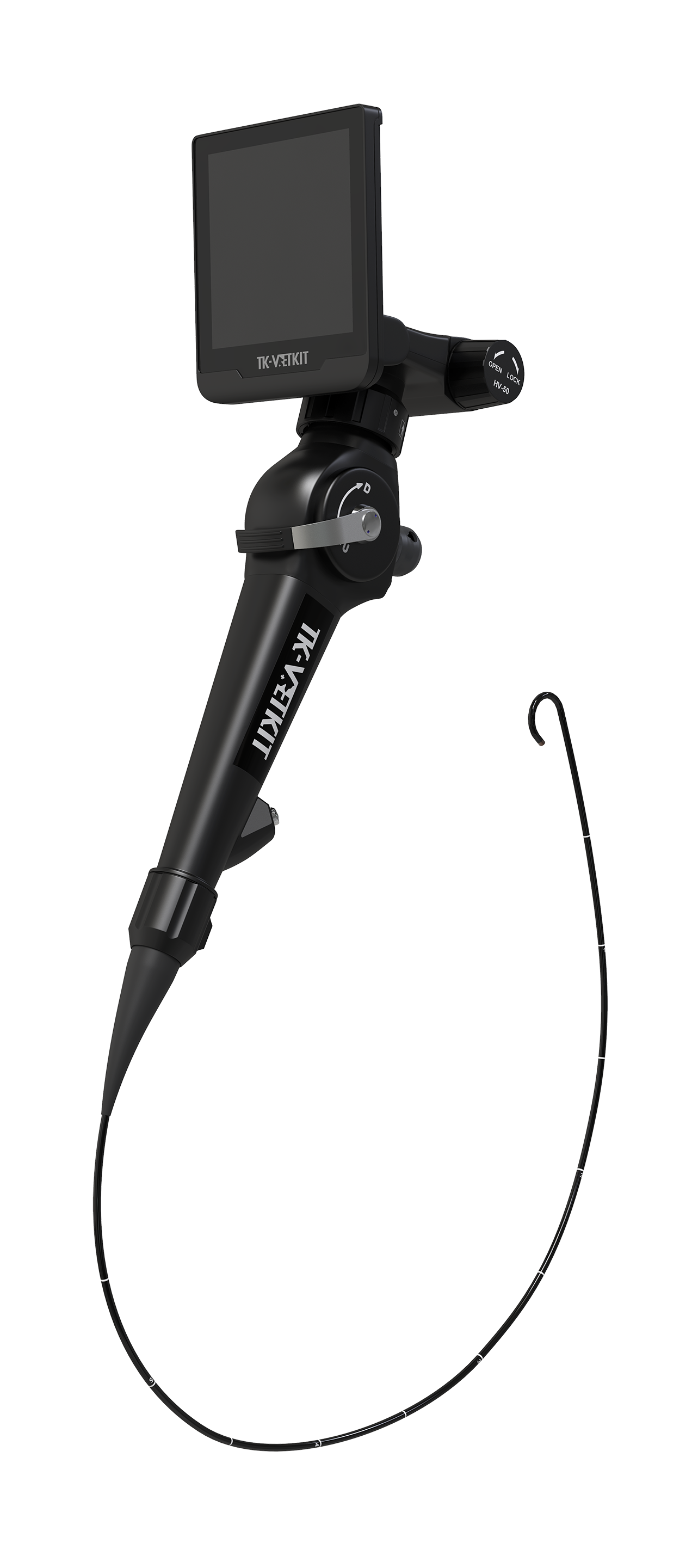 PORTABLE GASTROSCOPY AND ENDOSCOPY SYSTEM Seesheen TK-VETKIT EC-250H Portable Gastroscope with 4-inch Monitor