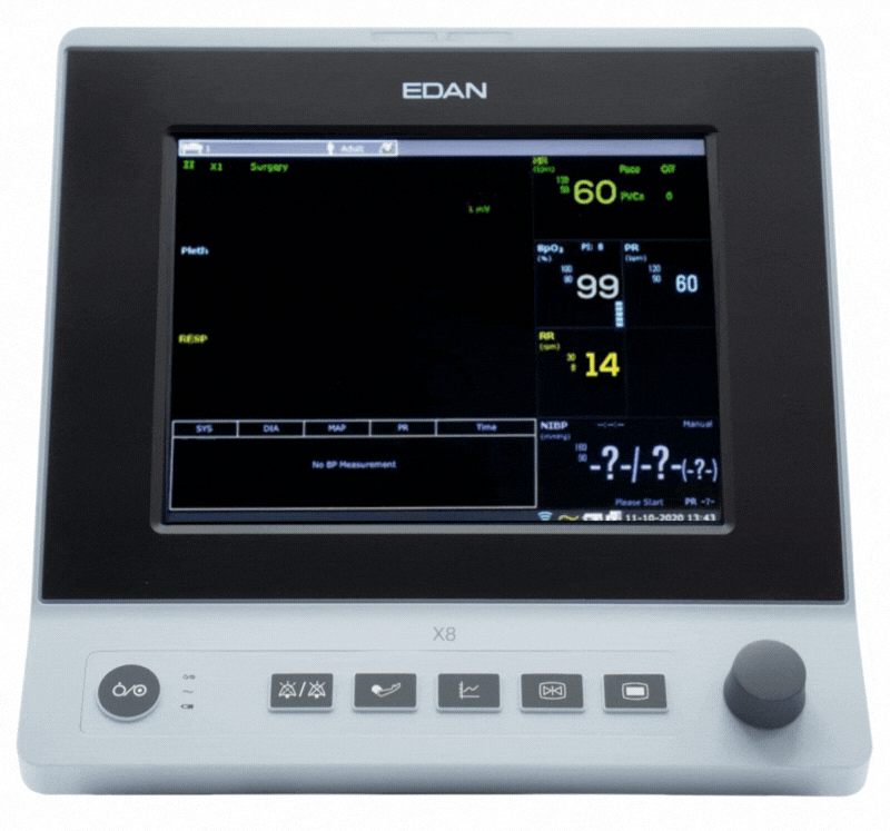 Edan X8 Veterinary Monitor
