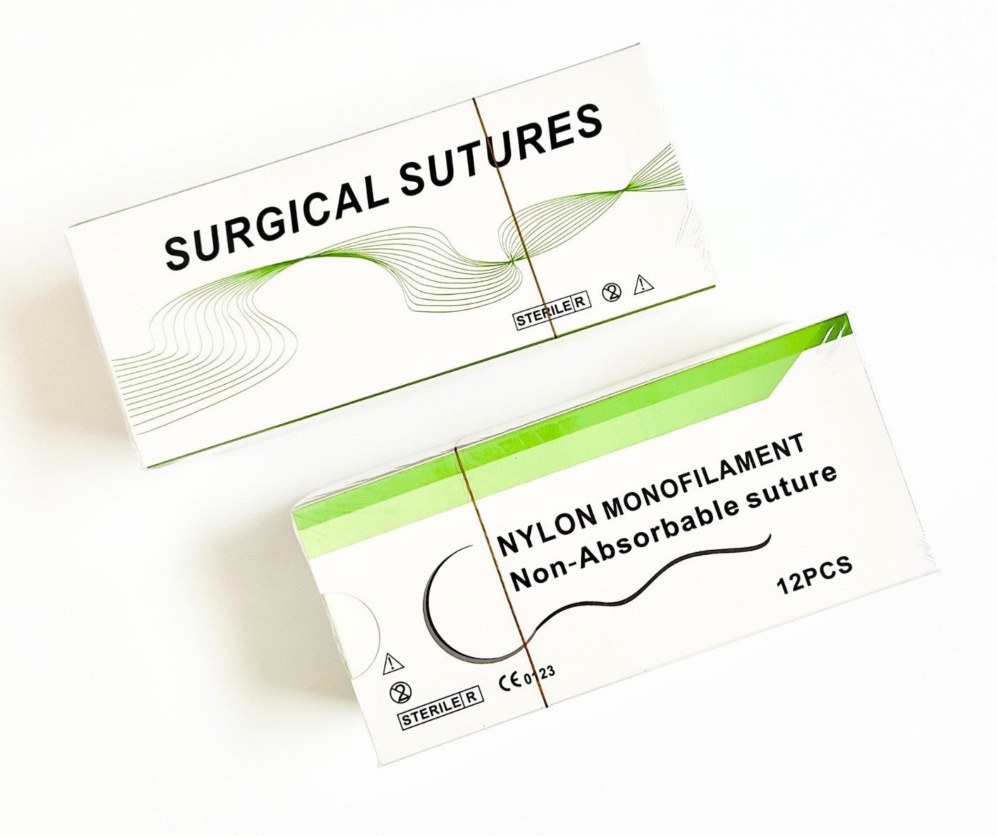 Surgical Sutures Nylon Monofilament Non-Absorbable Suture (5+2 For Free)