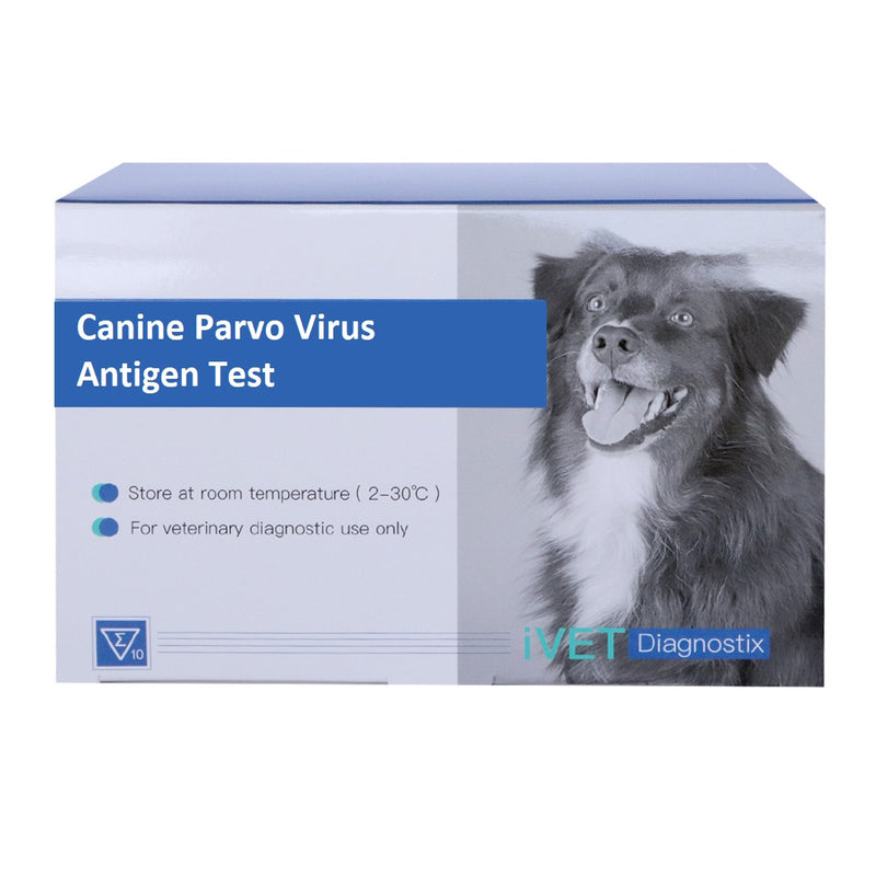VD002 Canine Parvo Virus Antigen Rapid Test 10 Tests/Box