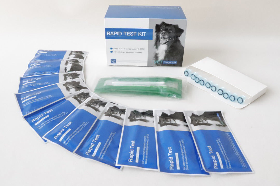 VD014 Canine Parvo Virus/ Coronavirus/ Giardia Ag Combo Test