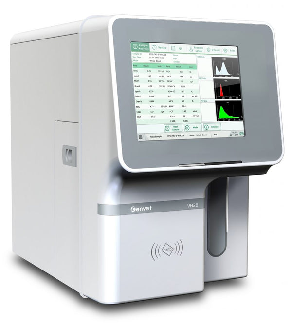 GENVET VH20 3-part Hematology Analyzer